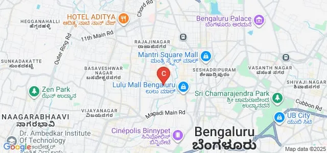 MEI Polytechnic, Bangalore Map