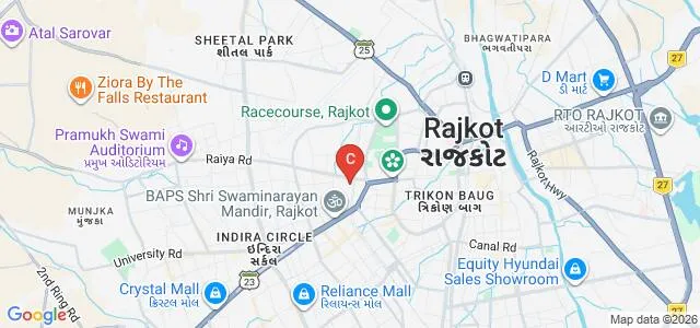 Shree HN Shukla College of Teacher Education, Rajkot Map