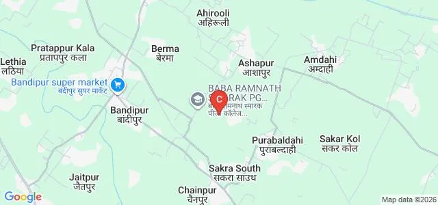 Baba Ram Nath Smarak Mahavidyalaya, Ambedkar Nagar Map