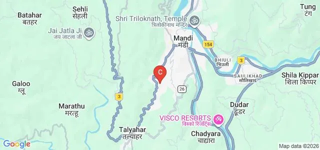 Jagriti Teachers Training College, Deodhar Map