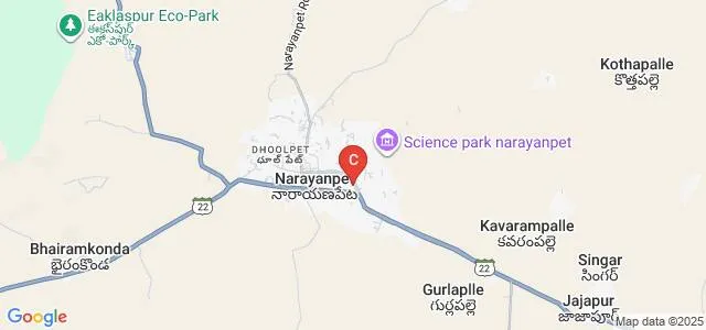 Sri Chittem Narsi Reddy Memorial Government Degree College, Narayanpet Map