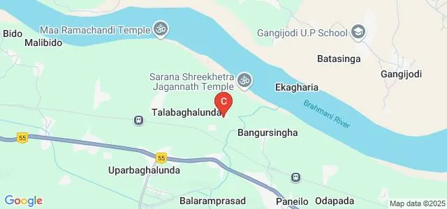 Odapada Panchayat Samiti Mahavidyalaya, Dhenkanal Map
