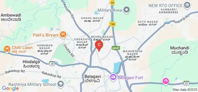 Maratha Mandal Polytechnic, Belgaum Map