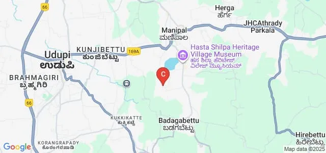 Udupi College of Physiotherapy, Udupi Map
