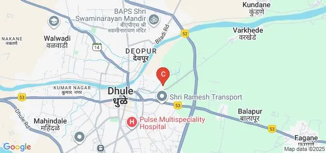 Dr Babasaheb Ambedkar College of Social Work, Dhule Map