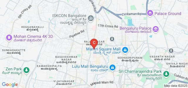 Basaveshwara College of Commerce Arts and Science, Bengaluru Map