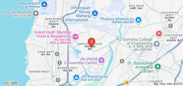Centre for Distance and Online Education, University of Mumbai Map