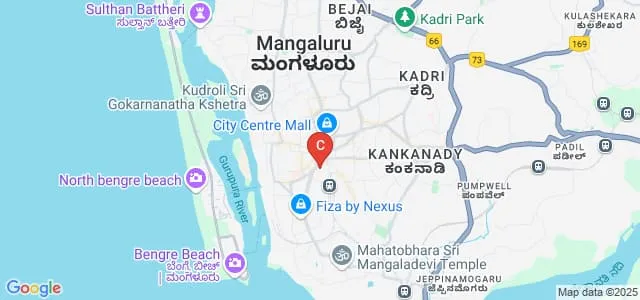 University Evening College, Mangaluru Map
