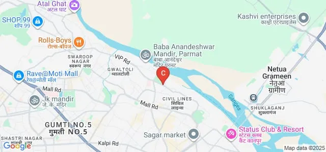 Dayanand Anglo Vedic College, Kanpur Map