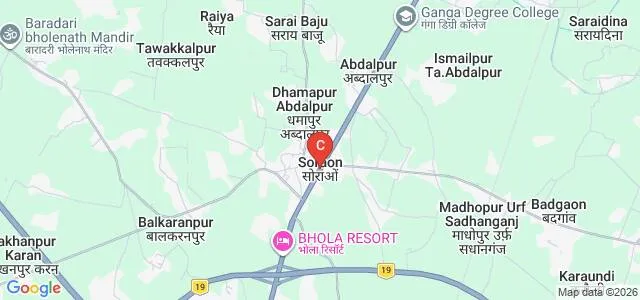 Samdariya Balika Mahavidyalaya, Allahabad Map