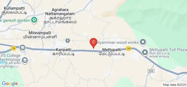 Sri Ganesh School of Business Management, Salem Map