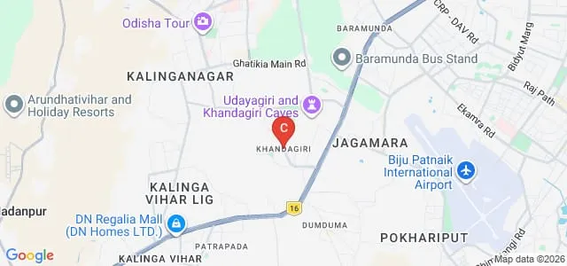 Bhubaneswar College of Pharmacy, Khordha Map