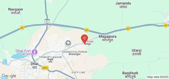 LSA College, Dhar Map