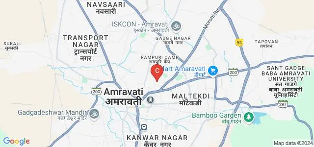 Government Medical College, Amravati Map