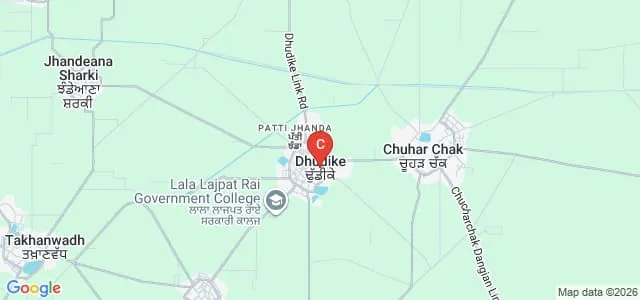 Lala Lajpat Rai Memorial College of Education, Moga Map