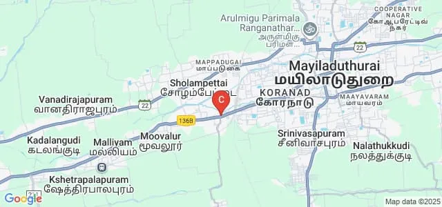 ARC Viswanathan College, Mayiladuthurai Map