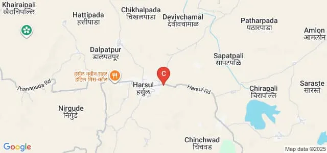 Mahatma Gandhi Vidyamandir's Arts Science and Commerce College, Harsul Map