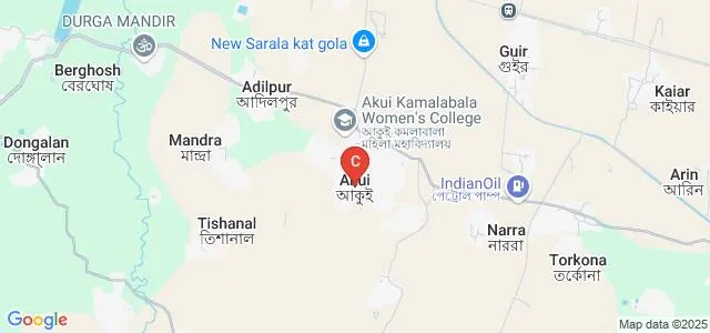 Akui Kamalabala Women's College, Bankura Map