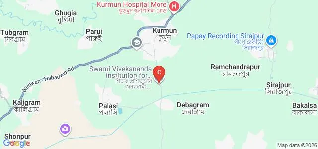Swami Vivekananda Institution for Teachers Training, Burdwan Map