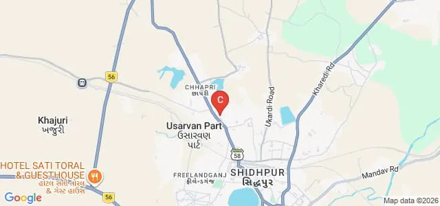 Navjivan Arts and Commerce College, Dahod Map