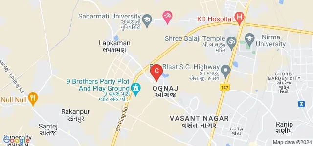 Akar College of Physiotherapy, Ahmedabad Map