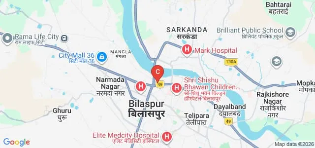 DLS PG College, Bilaspur Map