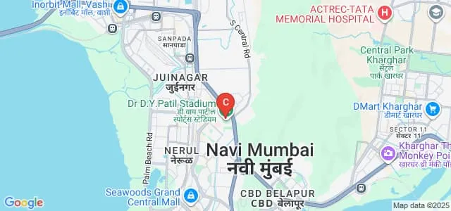 Dr DY Patil College of Nursing, Navi Mumbai Map