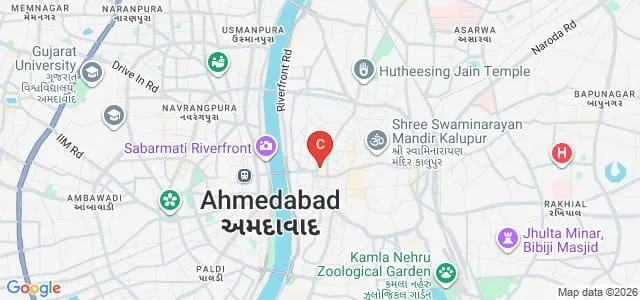 Smt Laxmiben and Shri Chimanlal Mehta Arts College, Ahmedabad Map