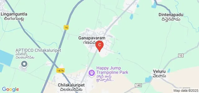 Chundi Ranganayakulu College, Guntur Map