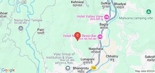 SIRDA Institute of Engineering and Technology, Mandi Map