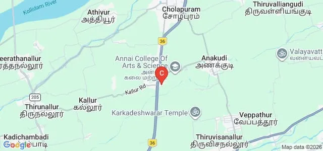 Annai Medical College of Siddha and Research Centre, Thanjavur Map