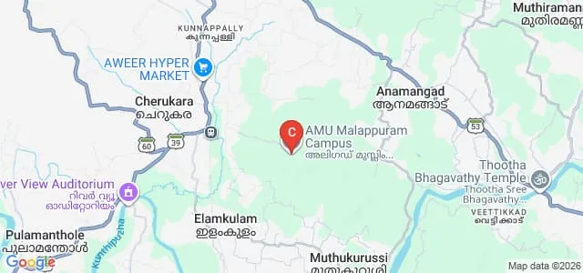 Aligarh Muslim University Malappuram Centre, Malappuram Map