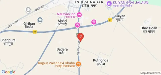 Shatabdi Centre for Educational Excellence Mahavidyalaya, Jalaun Map