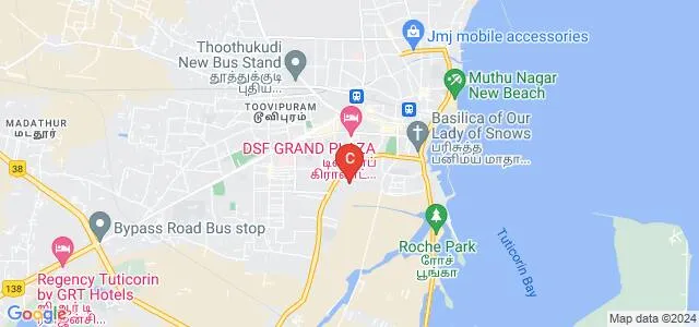 Kamaraj Women's College, Thoothukudi Map