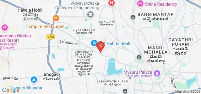 St Joseph's First Grade College, Mysuru Map