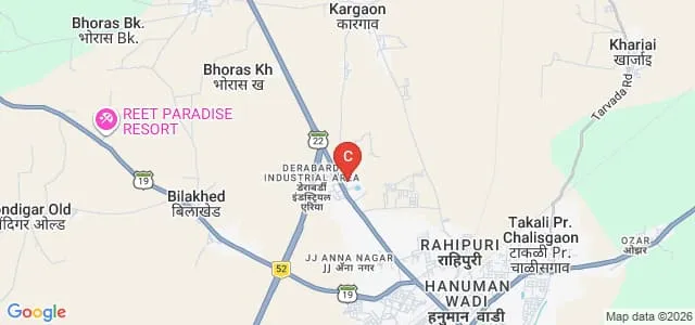 Mahatma Phule College of Education, Chalisgaon Map