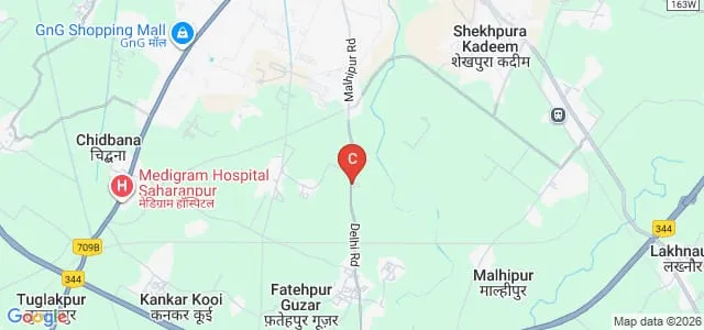 Hari College of Pharmacy, Saharanpur Map