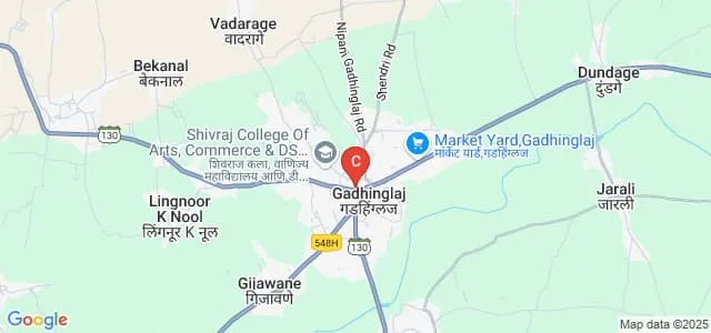 Arts Commerce and Science College, Gadhinglaj Map