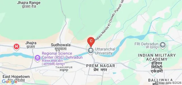 Uttaranchal College of Education, Dehradun Map