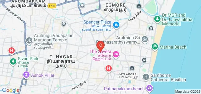 Amity Global Business School, Chennai Map