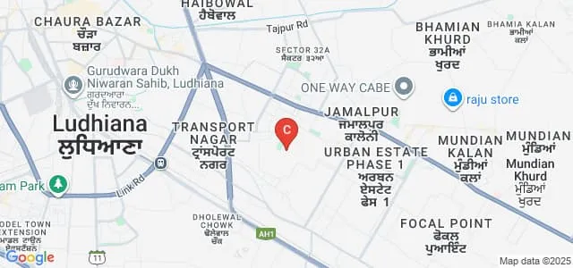Baba Jaswant Singh Dental College Hospital and Research Institute, Ludhiana Map