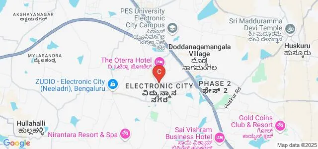 PES Degree College, South Campus, Bangalore Map