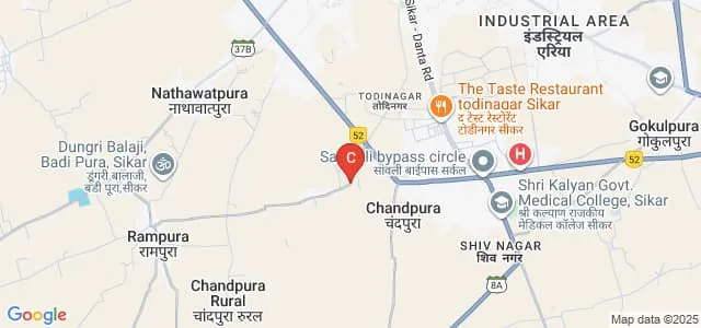 Government Polytechnic College, Sikar Map