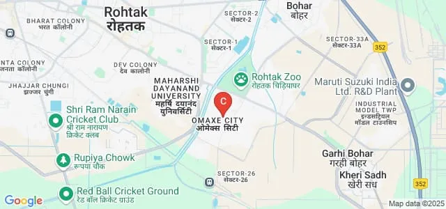 Shri Baba Mast Nath Engineering College, Rohtak Map