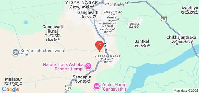Government Engineering College, Gangavathi Map