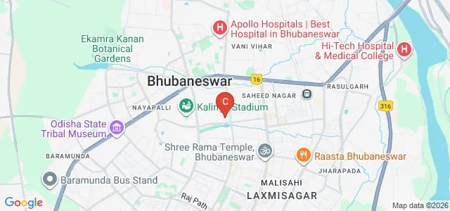 Regional Institute of Education, Bhubaneswar Map