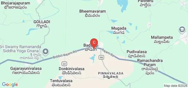 Maharajah's Institute of Homoeopathic Sciences, Vizianagaram Map