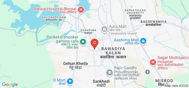 LN Ayurved College and Hospital, Bhopal Map