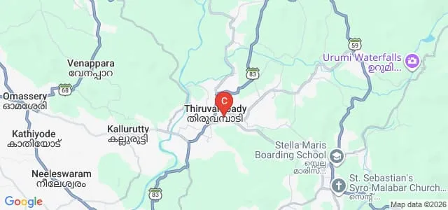 Lisa School of Nursing, Kozhikode Map