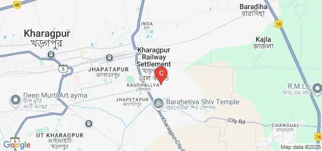 Kharagpur Homoeopathic Medical College and Hospital, Kharagpur Map